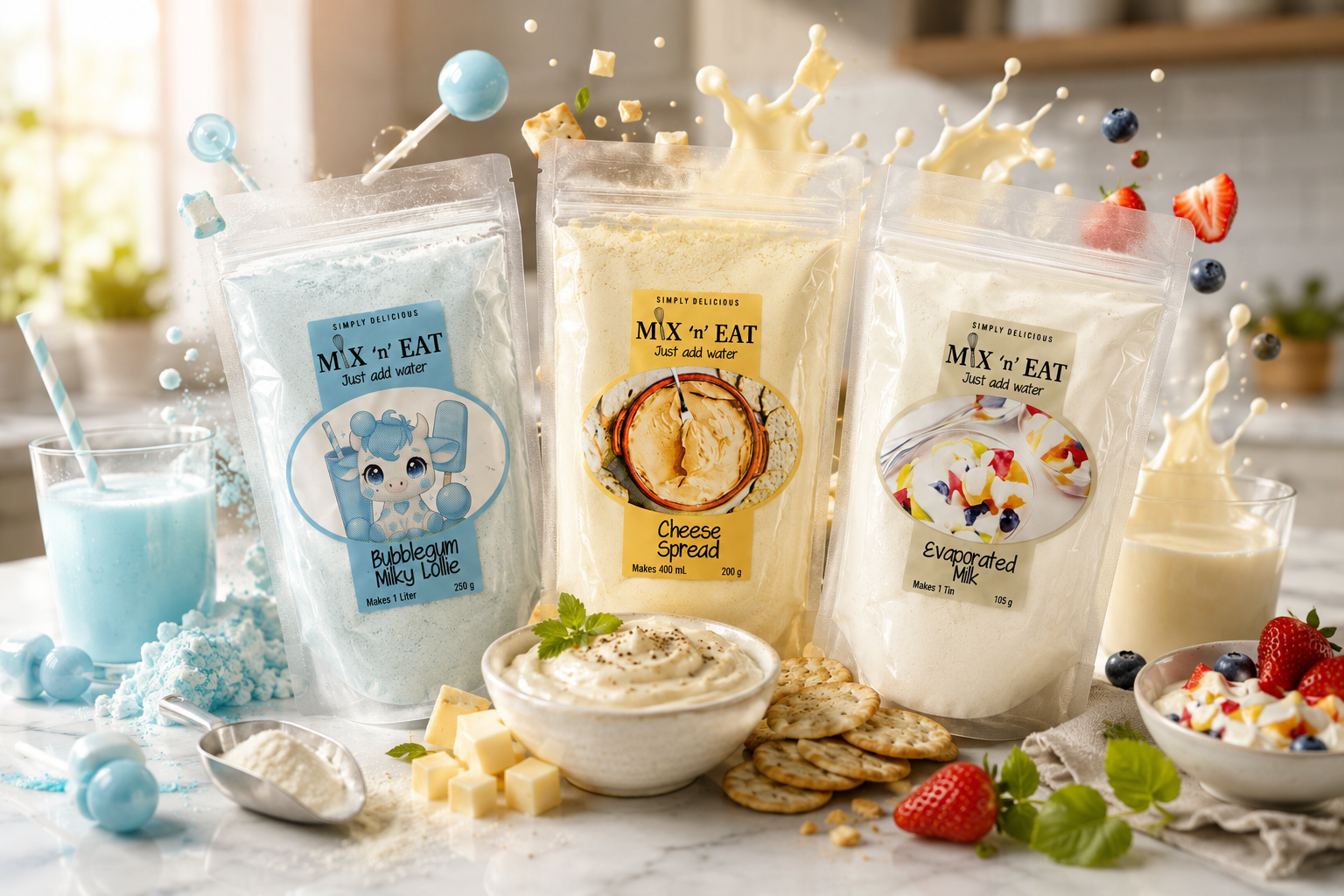 Mix ’n’ Eat products and prepared favourites